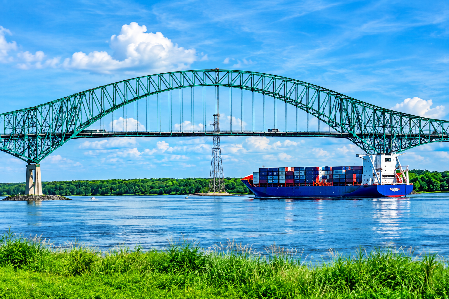 Infrastructure bridge and construction environment